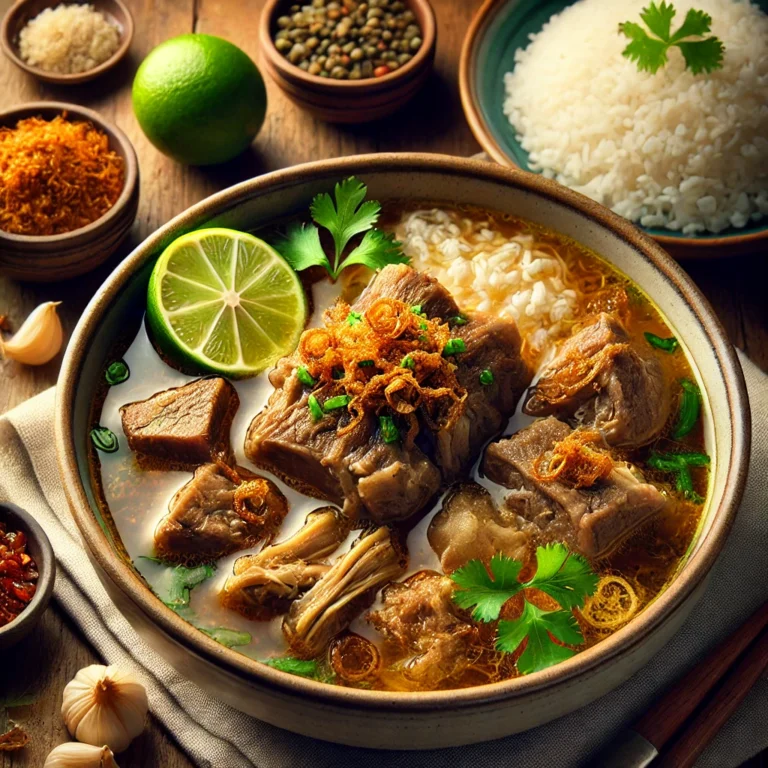 “Resep Sop Buntut Sapi Lezat dengan Kuah Gurih”