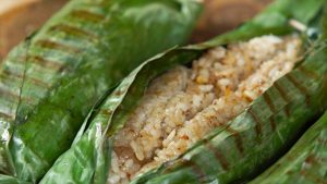 nasi bakar semur Betawi