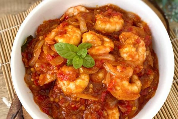 Resep Udang Saus Padang