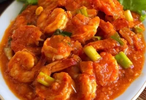 Resep Udang Saus Padang