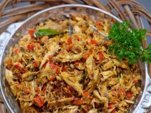 Resep Tongkol Suwir Pedas Kemangi, Simple dan Lezat