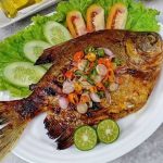 Resep Ikan Bawal Bakar Sambal Bawang, Dan Pedas dan Manis