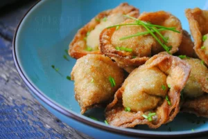 Resep Pangsit Goreng Ikan Kakap, Camilan Lezat dan Menyenangkan