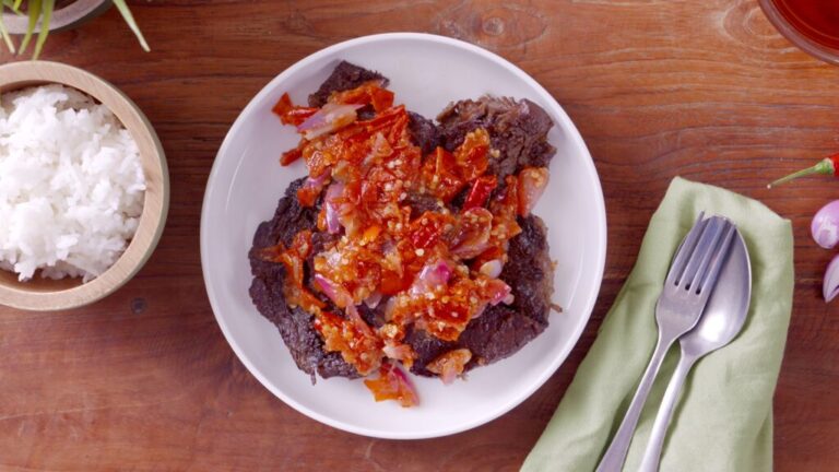 Resep Dendeng Balado Cabe Ijo Praktis untuk Akhir Pekan