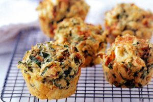 Muffin Spinach Cheese