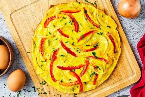 telur dadar tomat praktis: gurih, segar, dan bergizi