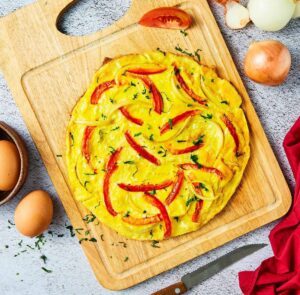telur dadar tomat praktis: gurih, segar, dan bergizi