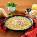 Kreasi Sup Krim Kepiting dengan Brokoli dan Jagung Manis