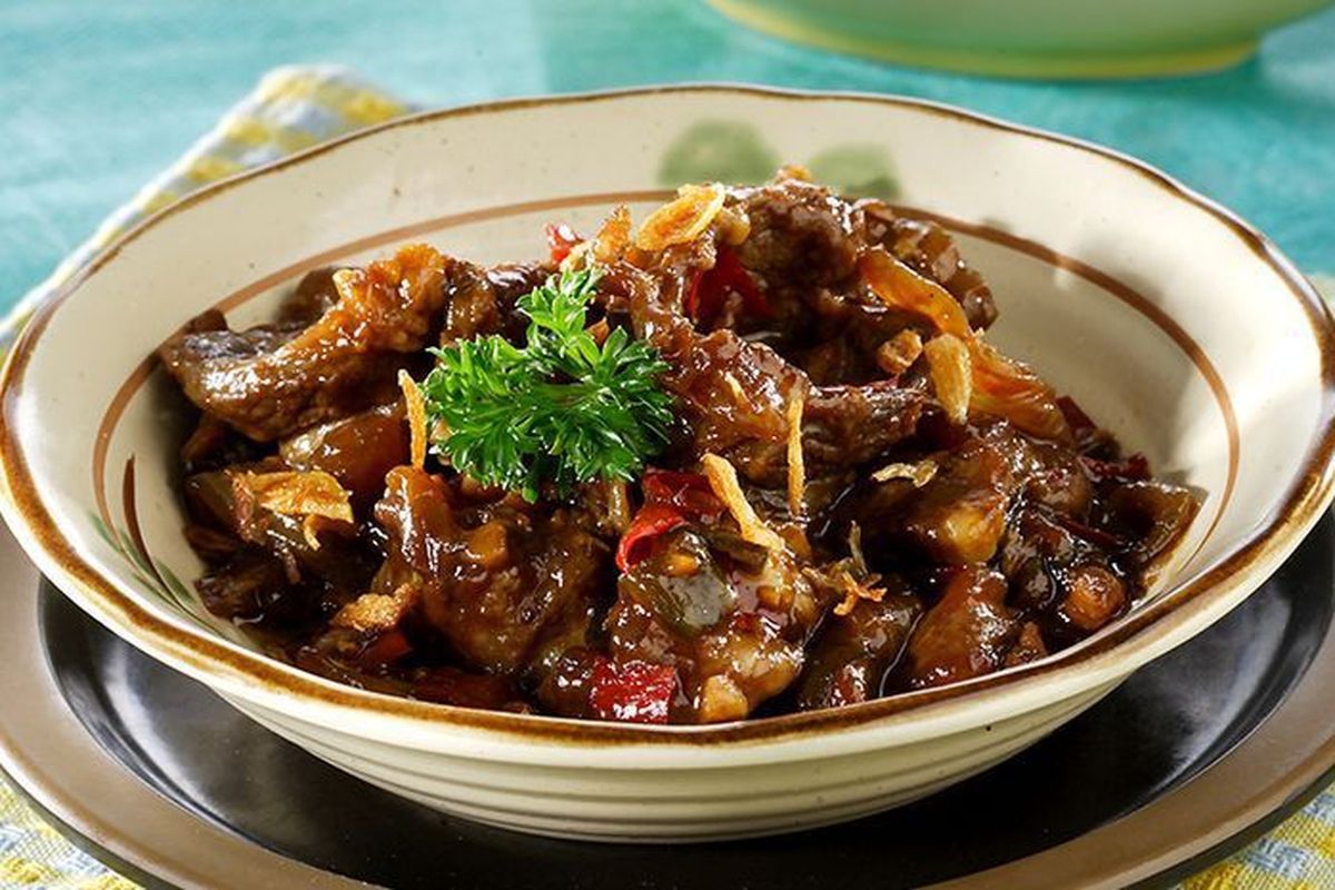 Tumis Sapi Saus Bawang Lezat dan Mudah Dibuat