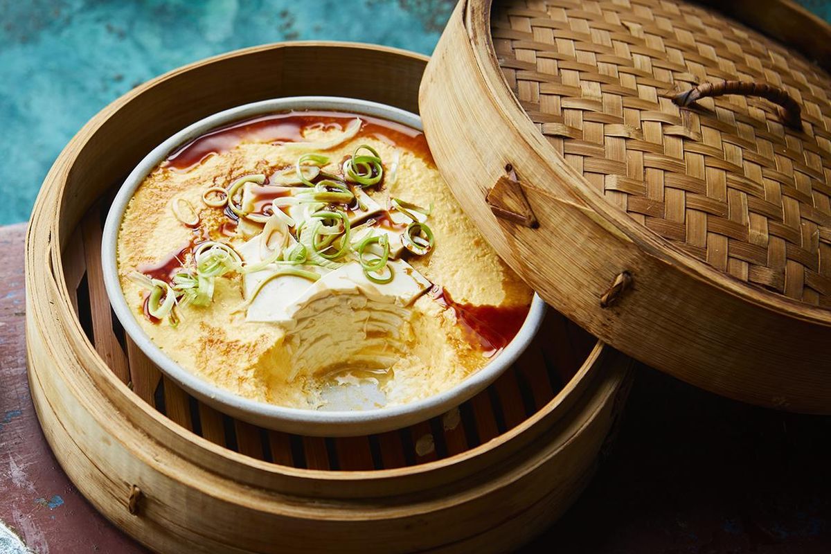 Telur Tahu Kukus