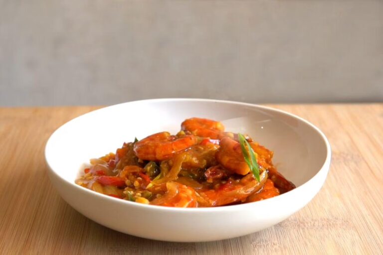 Udang Asam Manis Ala Restoran, Praktis dan Nikmat