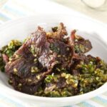 Dendeng Balado Cabe Ijo yang Pedas Gurih & Menggugah Selera