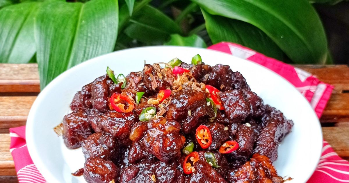 Oseng Sapi Maranggi Lezat, Gurih, dan Bikin Nagih
