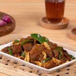 Nasi Gurih Oseng Kambing Pedas Menggoda